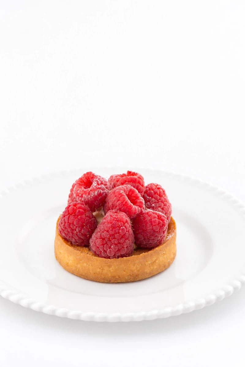 Tartelette aux framboises Calderon